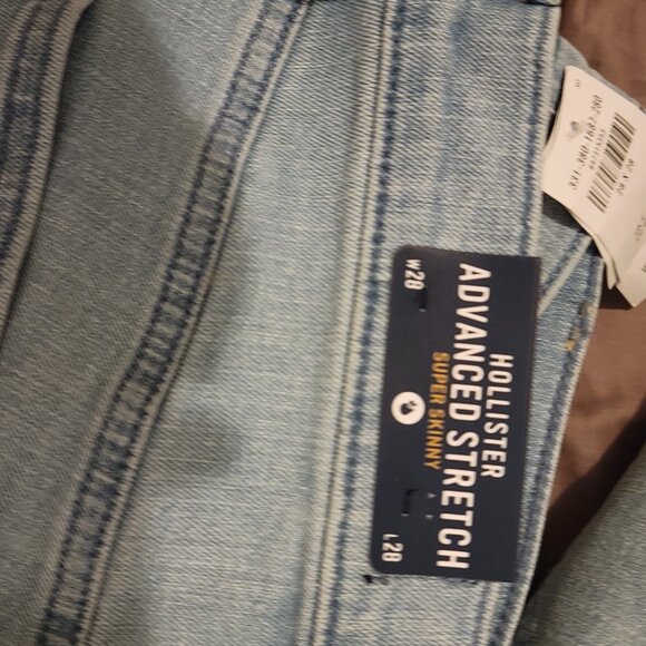 6 pairs of Hollister Light Wash Super Skinny Jeans/Aeropostale Jeans PLUS EXTRAS - Picture 5 of 9